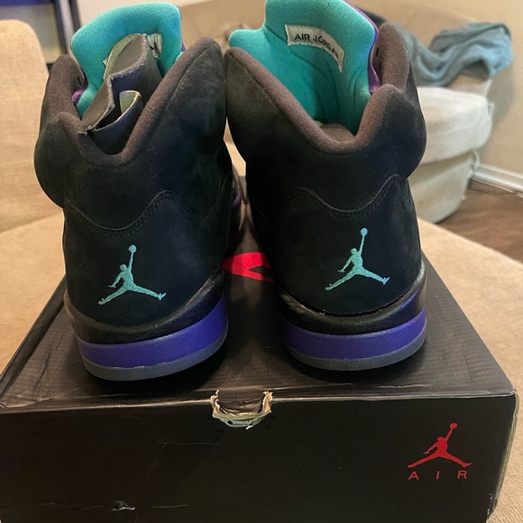 Jordan retro 5 black grapes size 14 - Picture 9 of 9